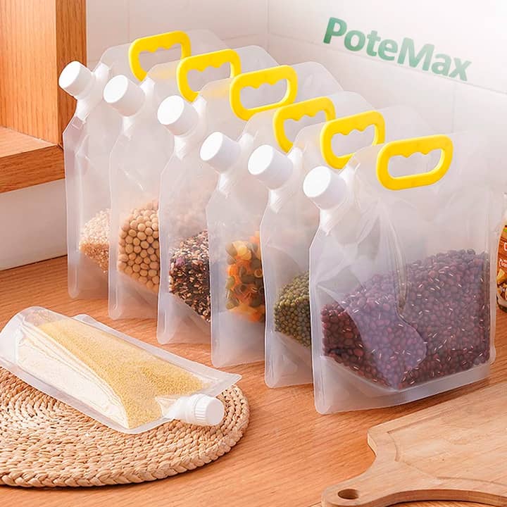PoteMax™ - transforme a maneira como você armazena seus alimentos